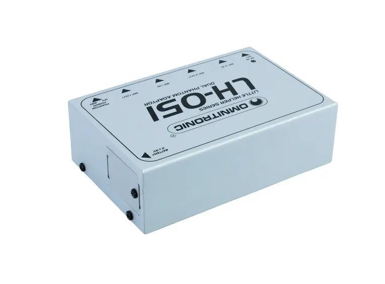 OMNITRONIC LH-051 Dual phantom power adapter 